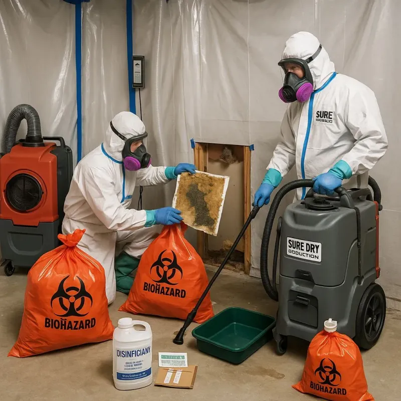 Contaminated Water Handling Protocols process in Oakdale, LA